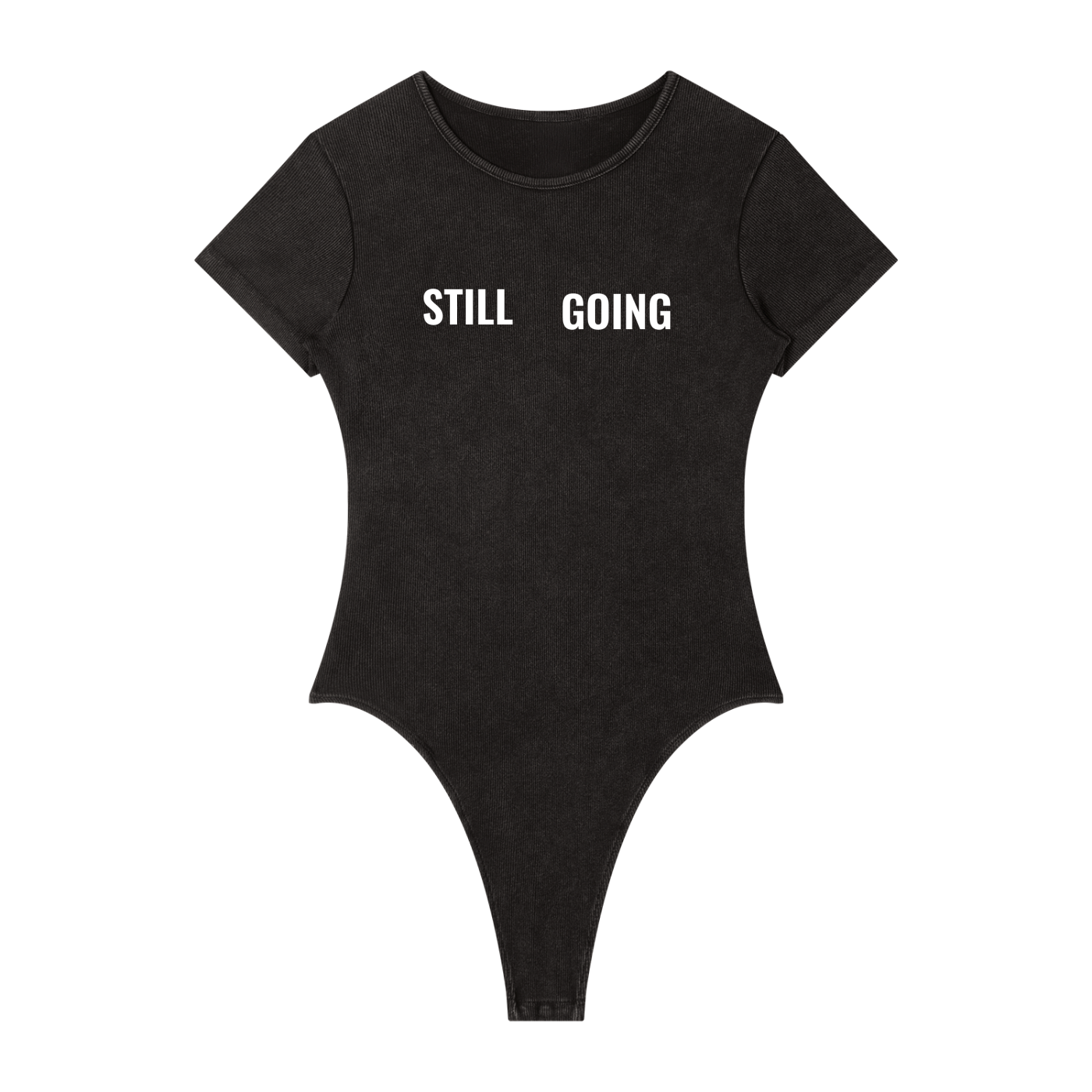 Women's Mineral Wash Crewneck Bodysuit by ODMPOD