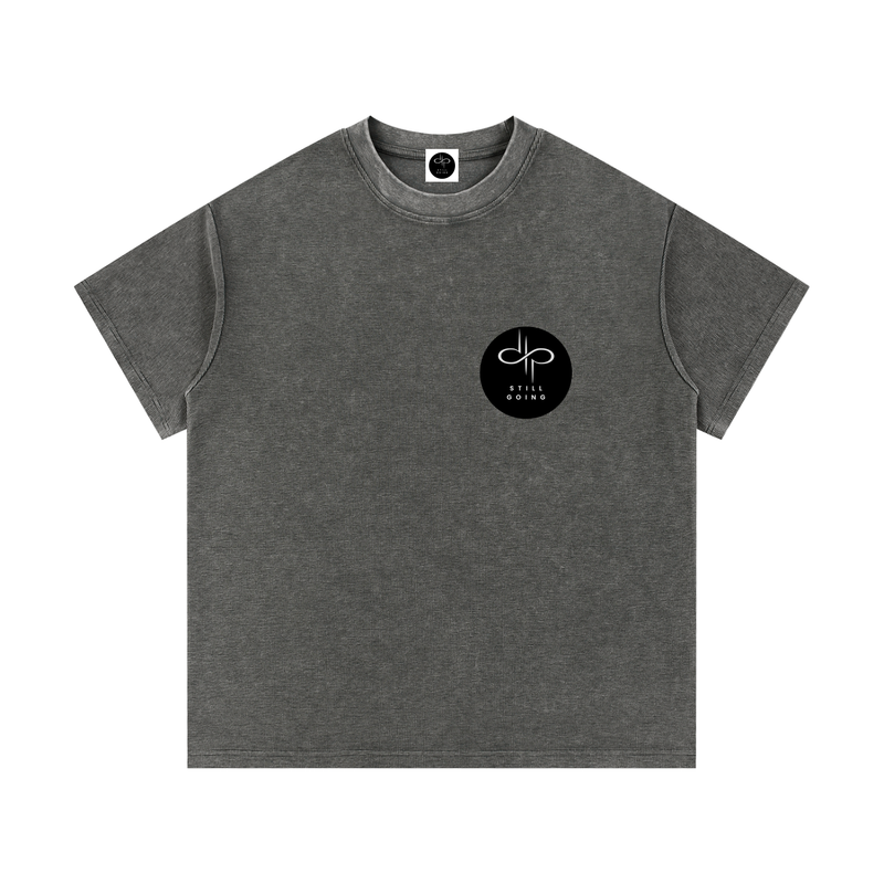 Mineral Wash Waffle Knit T-Shirt by ODMPOD