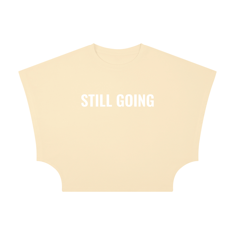 Women's Cropped Dolman T-Shirt by ODMPOD