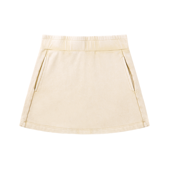 Women's Mineral Wash Mini Skirt by ODMPOD
