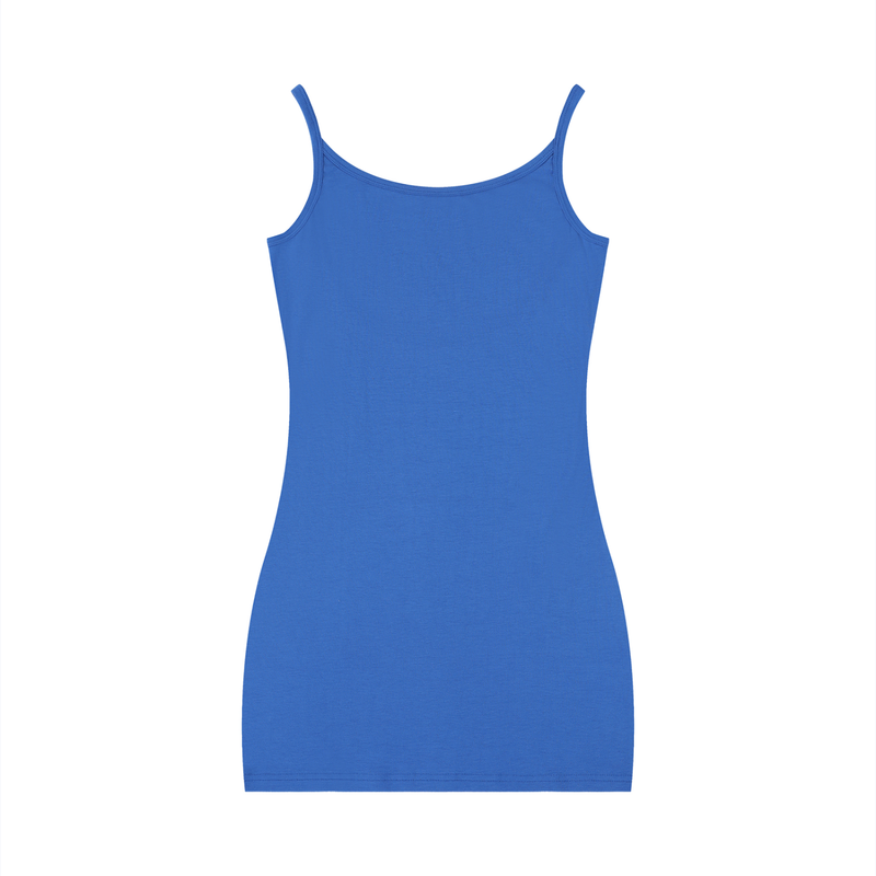 Women's Solid Tight Sleeveless Dress by ODMPOD