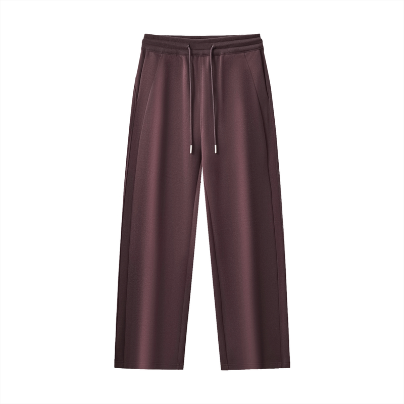 Essential Drawstring Straight-Leg Sweatpants