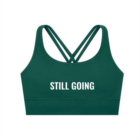 Strappy Criss-Cross Sports Bra by ODMPOD