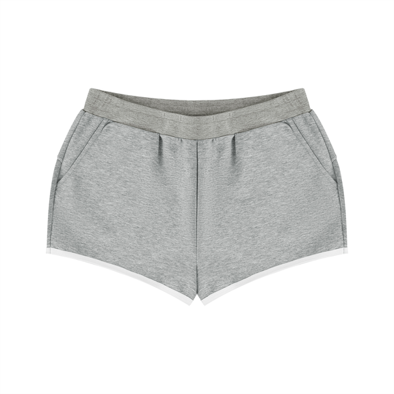 Women's Retro Contrast Binding Shorts by ODMPOD