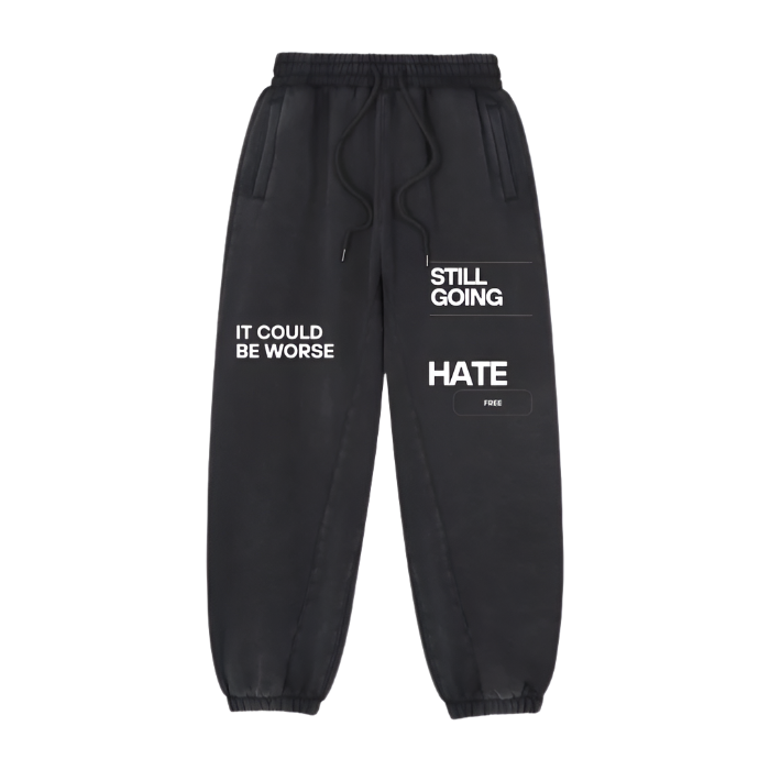 "HATE FREE" Jogger Sweatpants