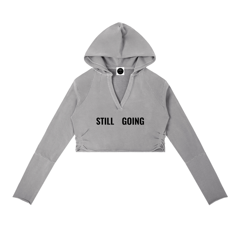 Vintage Washed Raw Edge Hoodie by ODMPOD