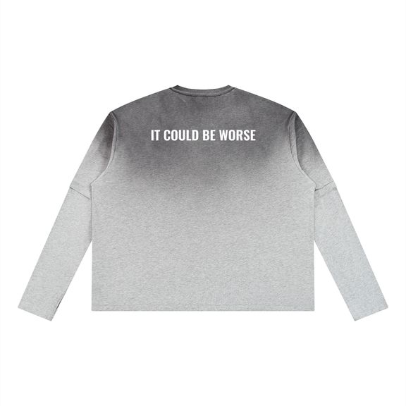 Vintage Wash Layered T-Shirt by ODMPOD