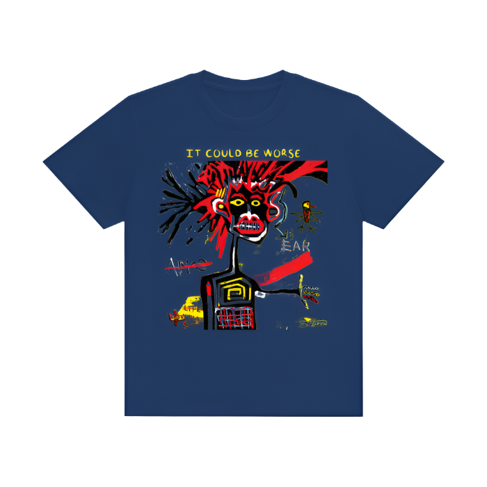 Cotton T-Shirt "CRAZY" by ODMPOD