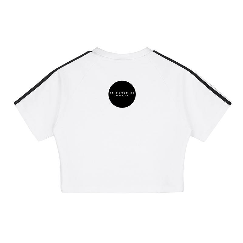 Taped Cooling Performance Crop Top by ODMPOD