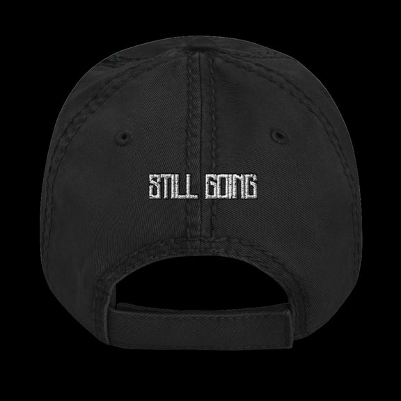Distressed Dad Hat by STILL GOING SHOP