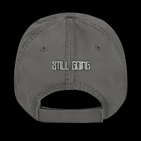 Distressed Dad Hat by STILL GOING SHOP
