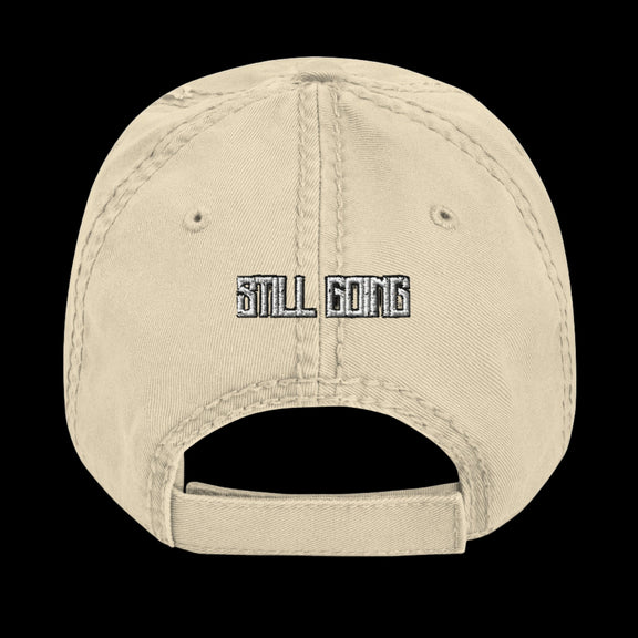 Distressed Dad Hat by STILL GOING SHOP
