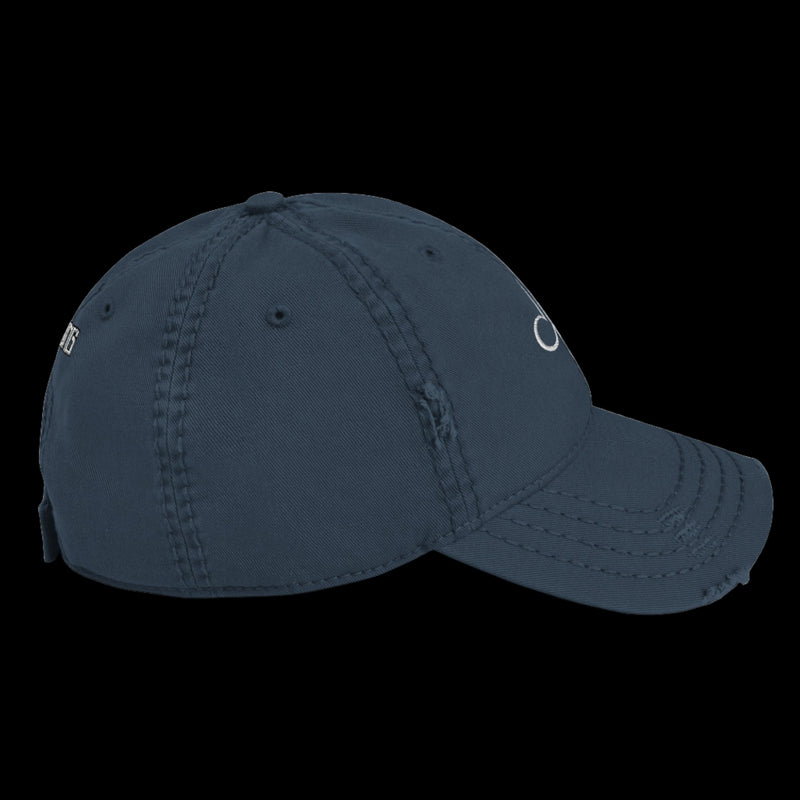 Distressed Dad Hat by STILL GOING SHOP