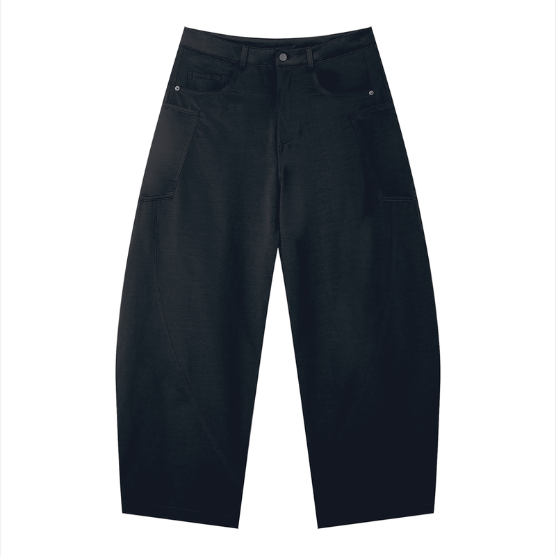Men's Barrel Leg Pants by ODMPOD