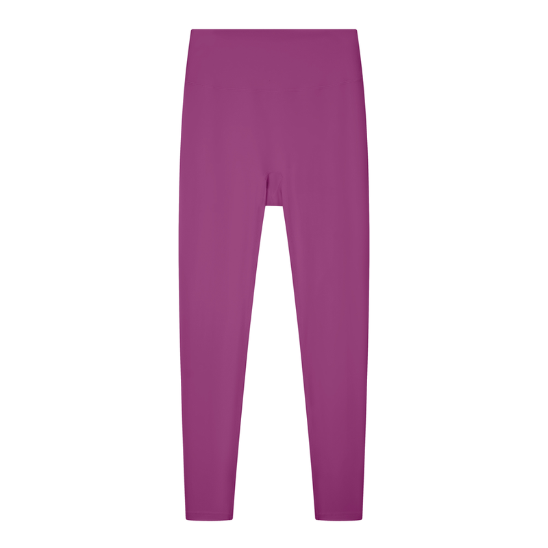 Women's Solid High Rise Leggings by ODMPOD