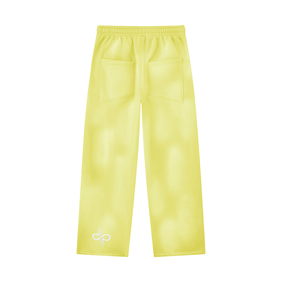 Sunfade Wide Leg Fleece Sweatpants by ODMPOD