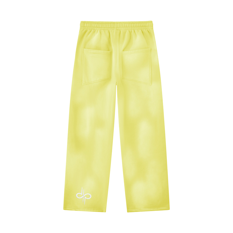 Sunfade Wide Leg Fleece Sweatpants by ODMPOD