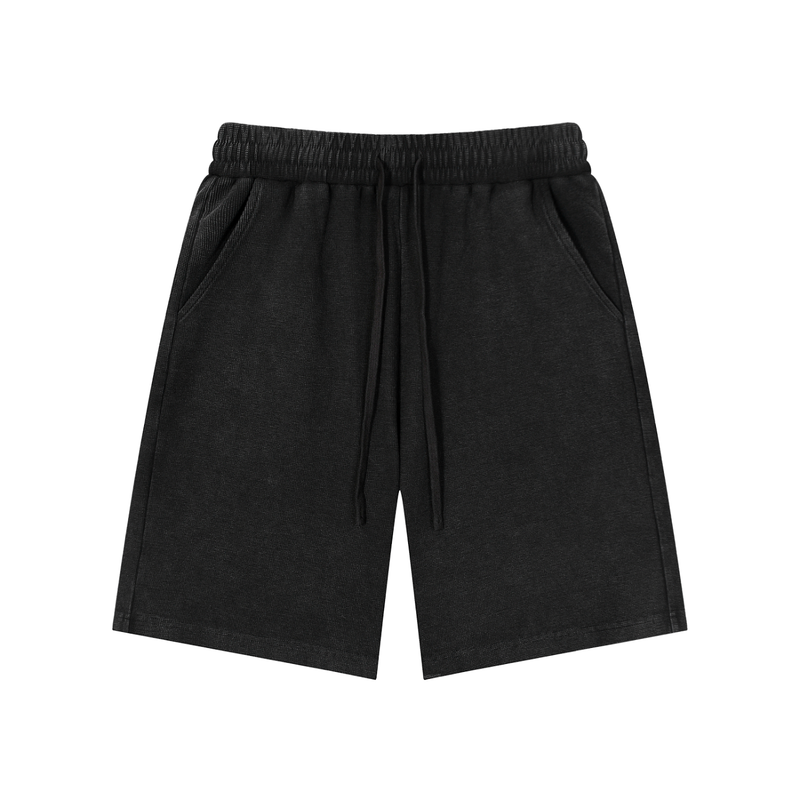 Mineral Wash Waffle Knit Shorts by ODMPOD