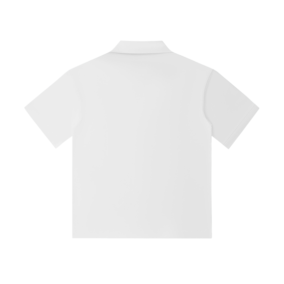 Drop Shoulder Short-Sleeve Polo by ODMPOD