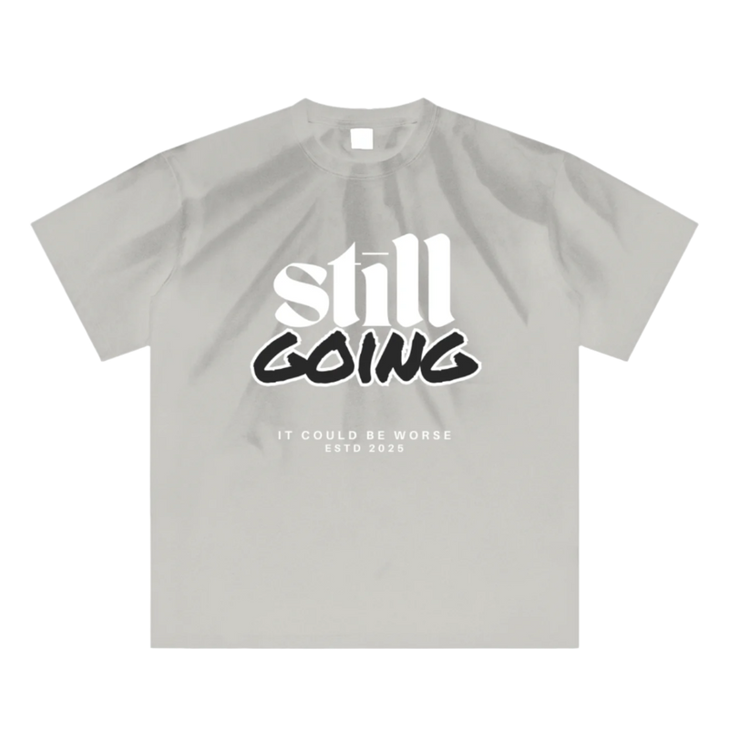 Hand-Scrunched Sunfade T-Shirt by ODMPOD