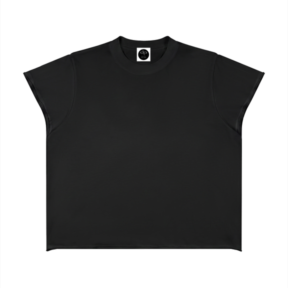 Unisex Boxy Raw Edge T-Shirt by ODMPOD