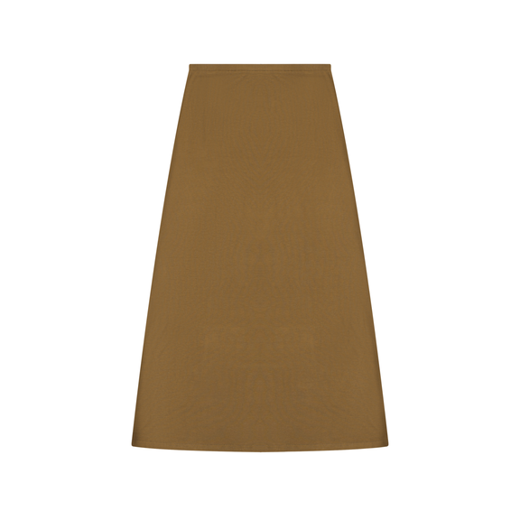 Women's Solid Color Knit Maxi Skirt by ODMPOD