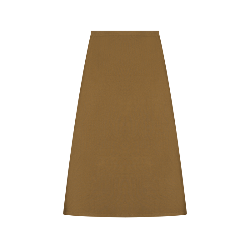 Women's Solid Color Knit Maxi Skirt by ODMPOD