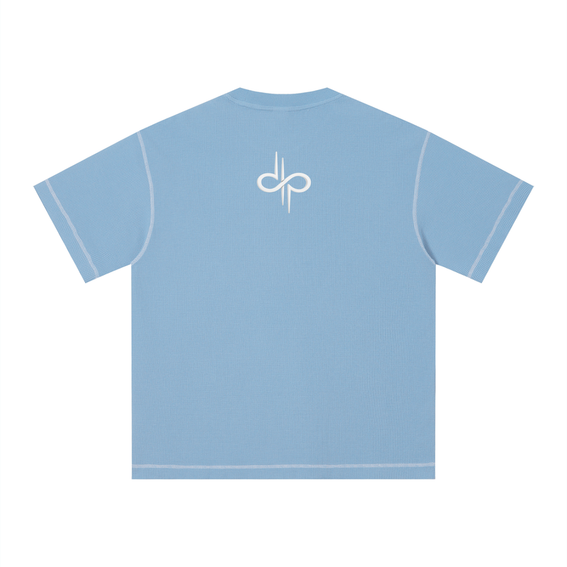 Sunfade Waffle Boxy T-Shirt by ODMPOD