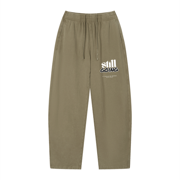 Unisex Vintage Wash Loose Sweatpants by ODMPOD