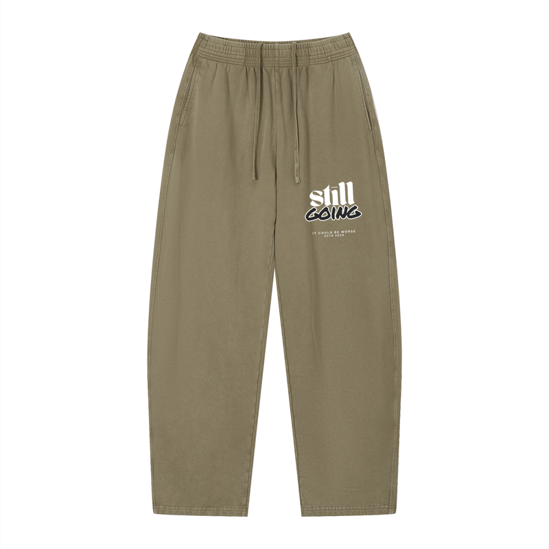 Unisex Vintage Wash Loose Sweatpants by ODMPOD