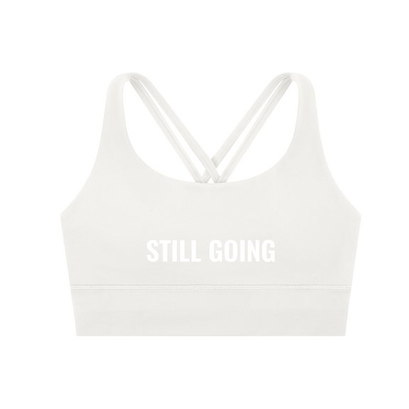 Strappy Criss-Cross Sports Bra by ODMPOD