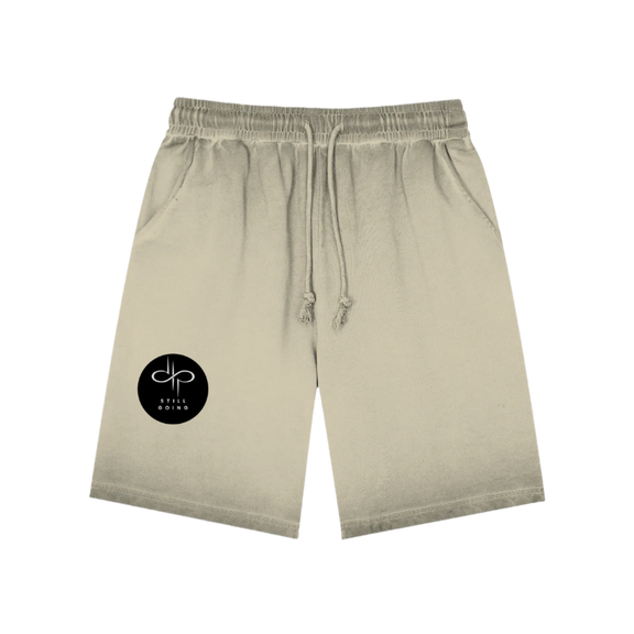 "WORDS HAVE POWER" Reverse Dyed Sweatshorts by ODMPOD