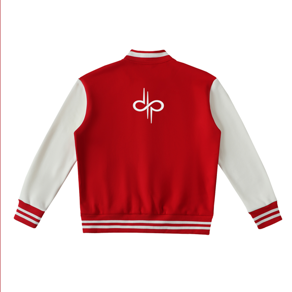 Two-Tone Fleeced Varsity Jacket by ODMPOD