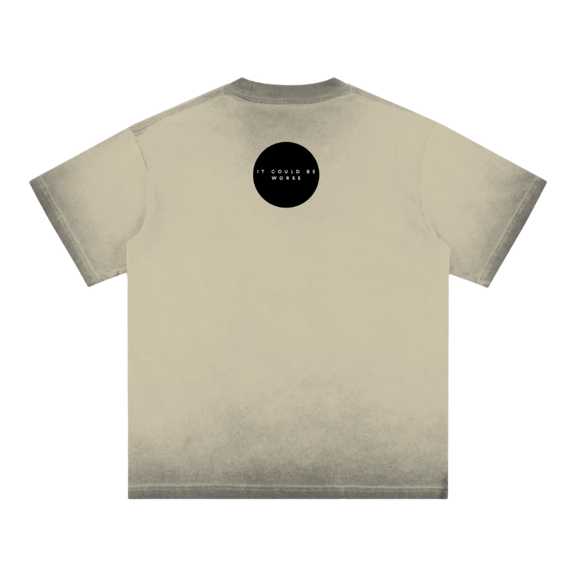 "WORDS HAVE POWER" Reverse Dyed T-shirt by ODMPOD