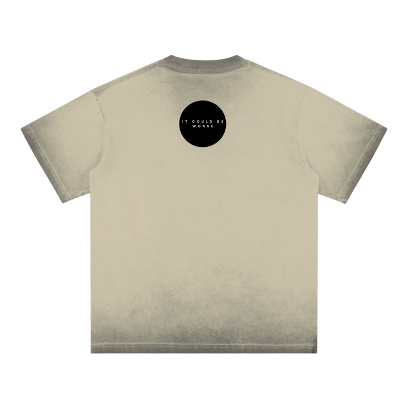 "WORDS HAVE POWER" Reverse Dyed T-shirt by ODMPOD
