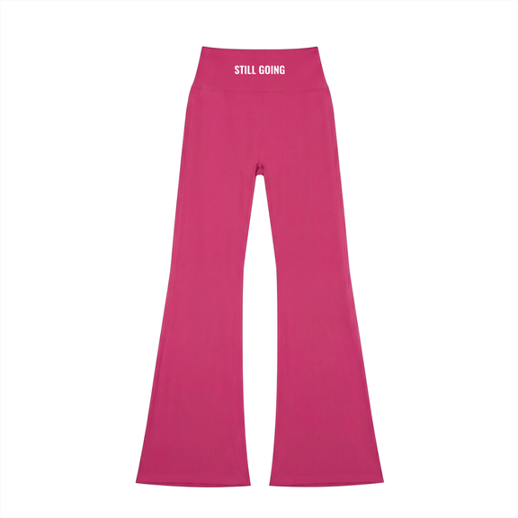 Women's High-Waisted Flare Leggings by ODMPOD