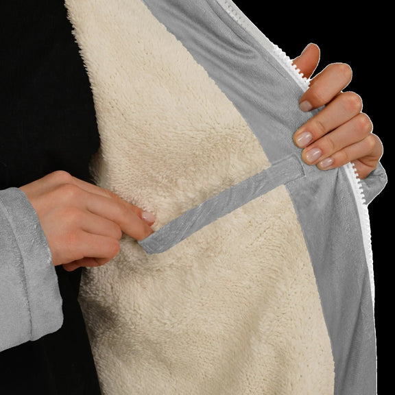 Zipper Cloak grey by Subliminator