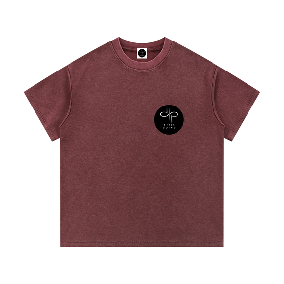 Mineral Wash Waffle Knit T-Shirt by ODMPOD