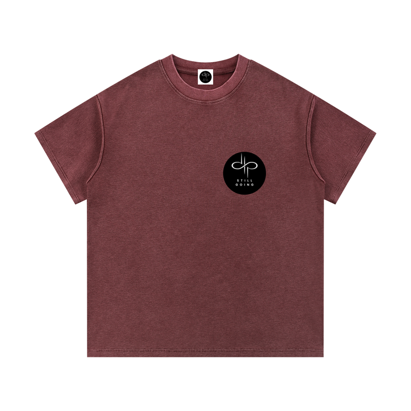 Mineral Wash Waffle Knit T-Shirt by ODMPOD
