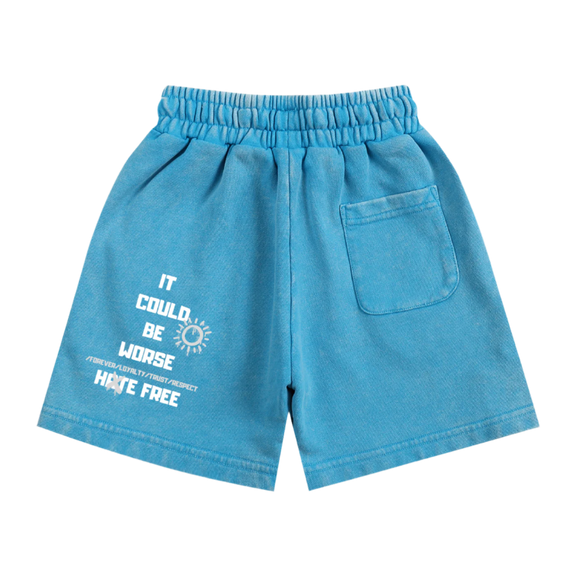 "LIMITED EDITION" Snow Washed Kids' Shorts by ODMPOD