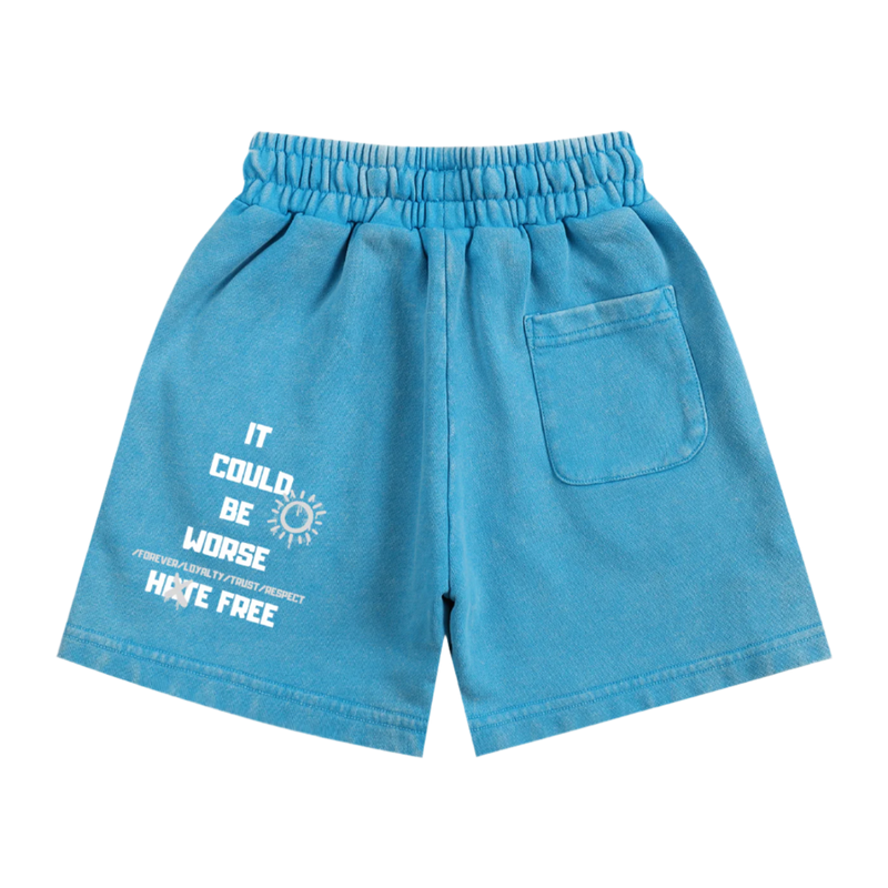 "LIMITED EDITION" Snow Washed Kids' Shorts by ODMPOD