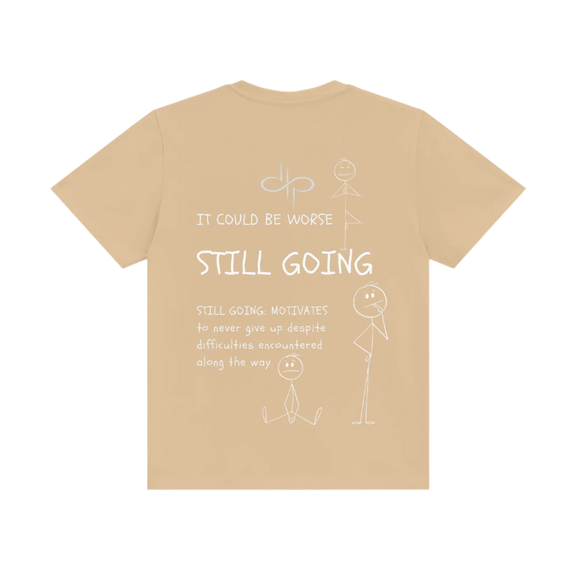 "WORDS HAVE POWER" Crew Neck Cotton T-Shirt by ODMPOD