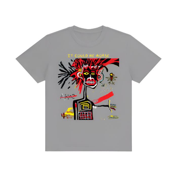 Cotton T-Shirt "CRAZY" by ODMPOD