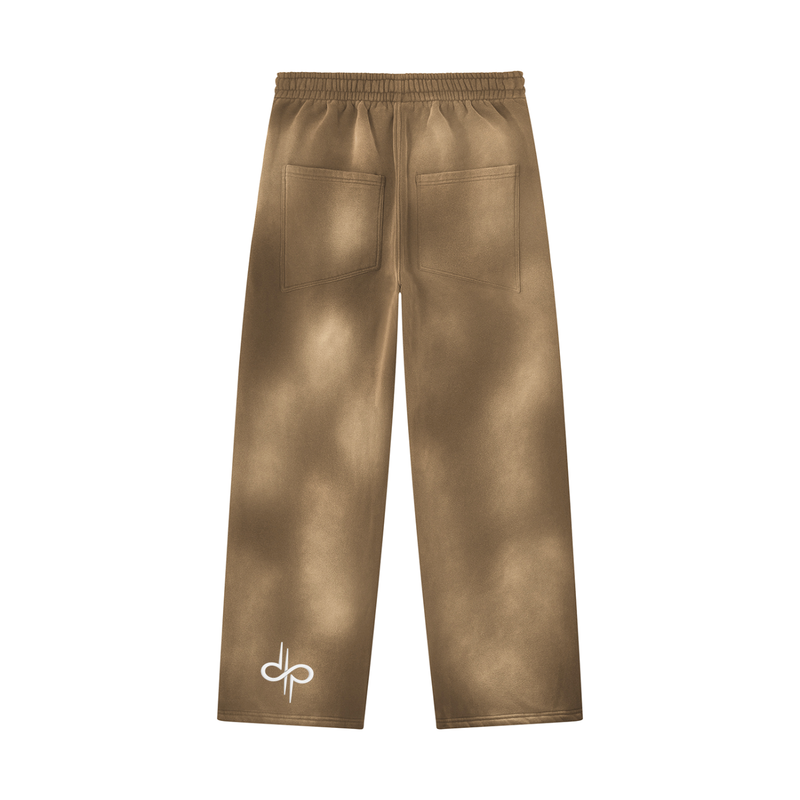 Sunfade Wide Leg Fleece Sweatpants by ODMPOD