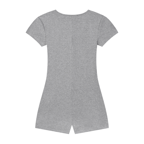 Women's Dual-Function Cape Tie-Waist Romper by ODMPOD