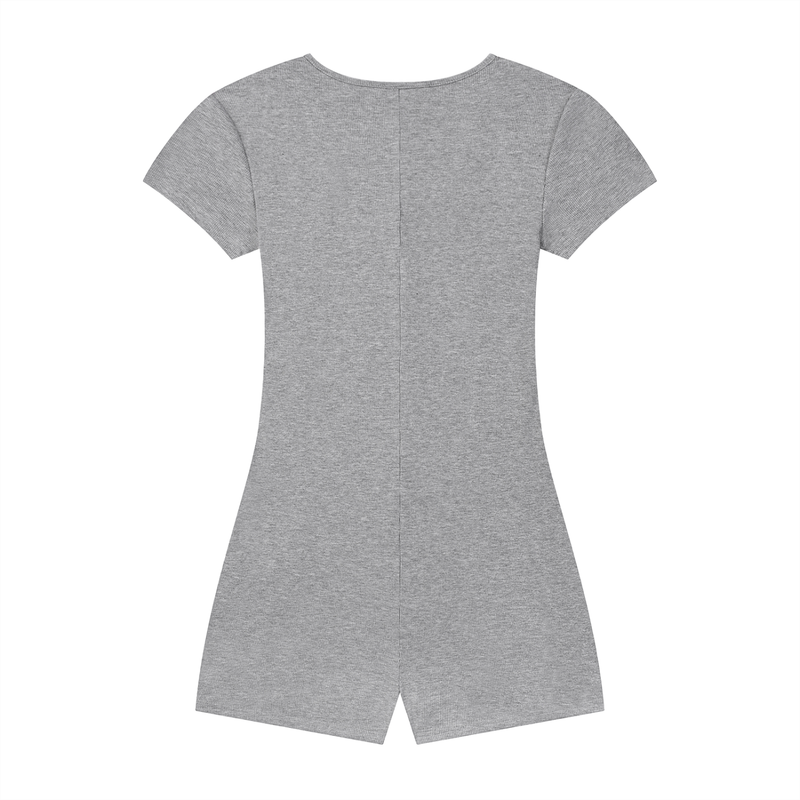 Women's Dual-Function Cape Tie-Waist Romper by ODMPOD