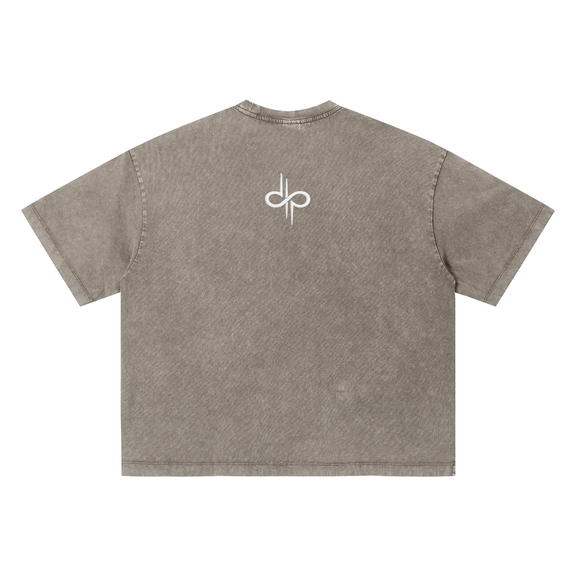 Unisex Vintage Wash Boxy T-Shirt by ODMPOD