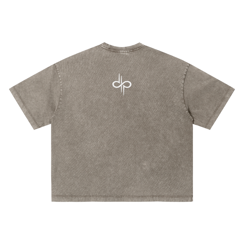 Unisex Vintage Wash Boxy T-Shirt by ODMPOD