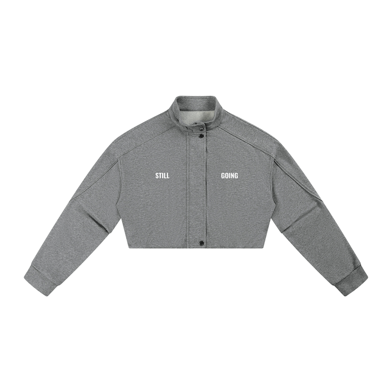 Women's Button-Front Jacket by ODMPOD