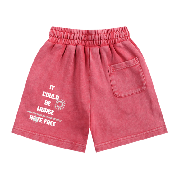 "LIMITED EDITION" Snow Washed Kids' Shorts by ODMPOD